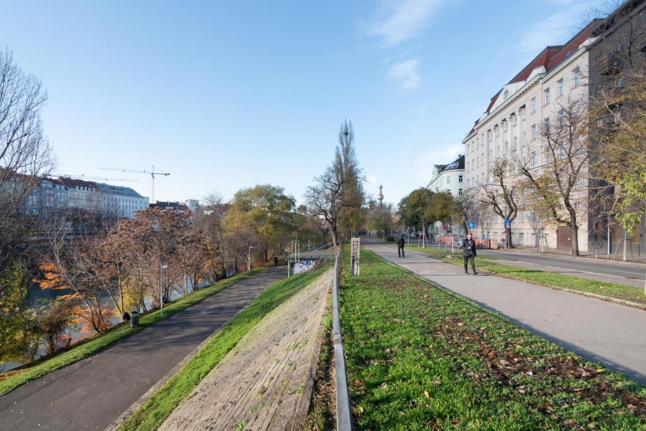 An Der Donau, 10 Minuten Ins Zentrum, Klimaanlage Bécs Kültér fotó