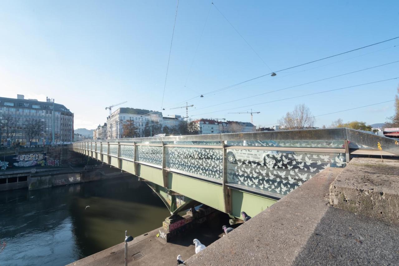 An Der Donau, 10 Minuten Ins Zentrum, Klimaanlage Bécs Kültér fotó
